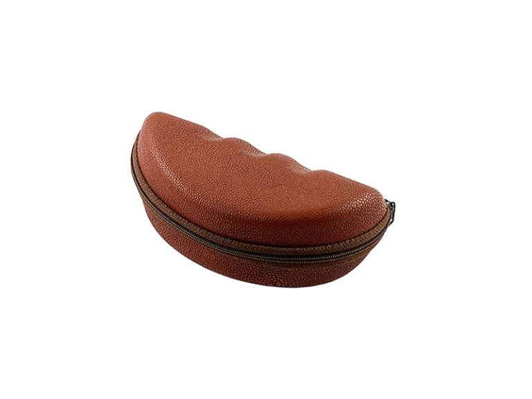 Sunglass Case 4013 with Basketball PU Fabric